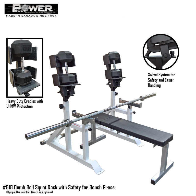 Dumbbell Squat To A Bench 