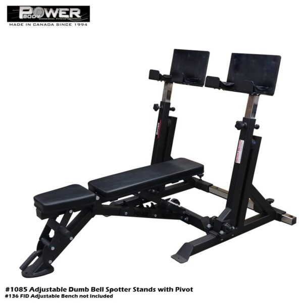 Adjustable Dumbbell Stand with Pivot System