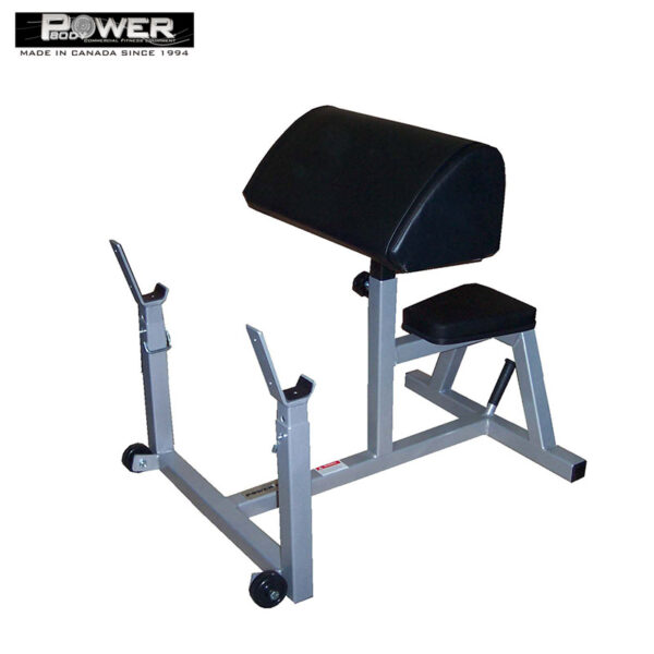 Preacher Curl with Bar Holder