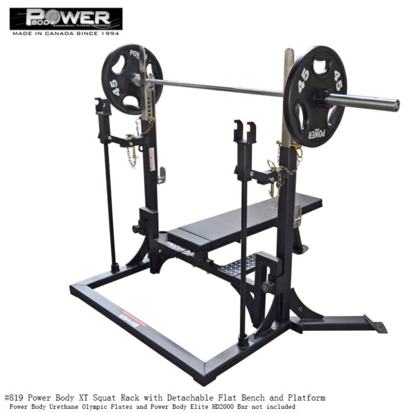 XT Squat Rack and Bench Press