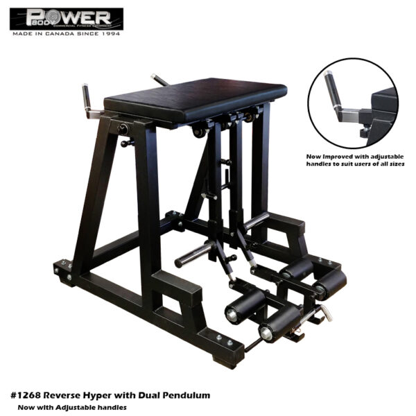 #1268 Reverse Hyper with Dual Pendulum (black)