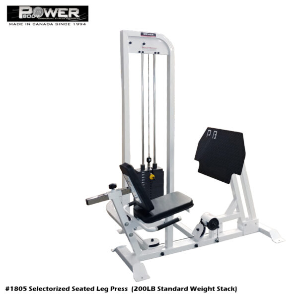 #1805 Selectorized Seated Leg Press