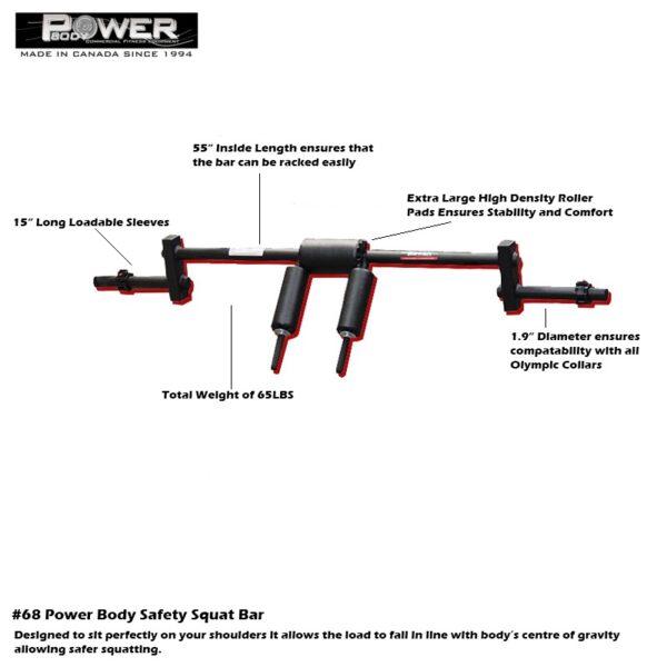 #68 Safety Squat Bar