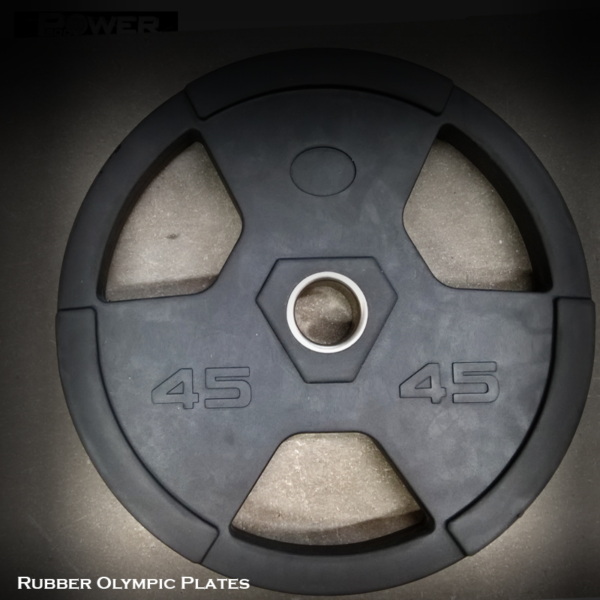 Power Body Rubber Olympic Plate