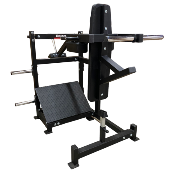 #1383 pendulum squat black