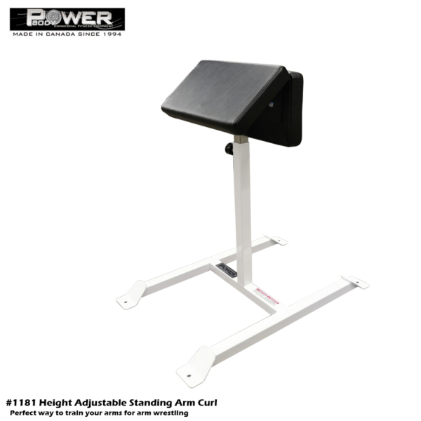 #1181 Height Adjustable Standing Arm Curl